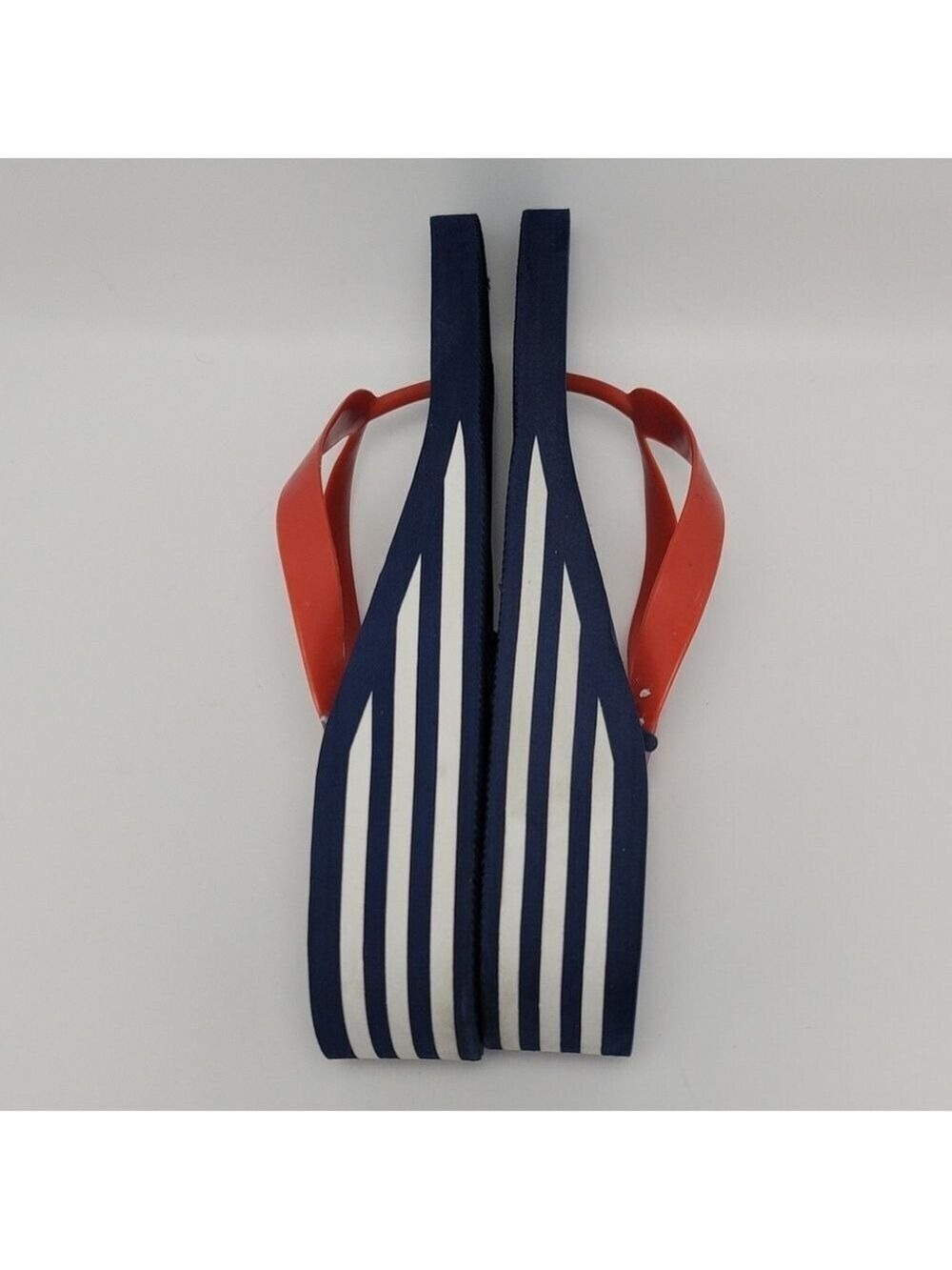 Star Spangled Womens Wedge Flip Flops Size L 9-10 - Picture 8 of 13
